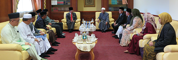 Mufti Kerajaan Terima Kunjungan Delegasi Nadwah Ulama Nusantara