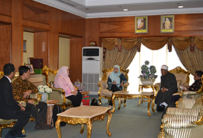 Mufti Kerajaan Terima Kunjungan Muhibbah Penyelidik Kementerian Hal Ehwal Ugama Republik Indonesia