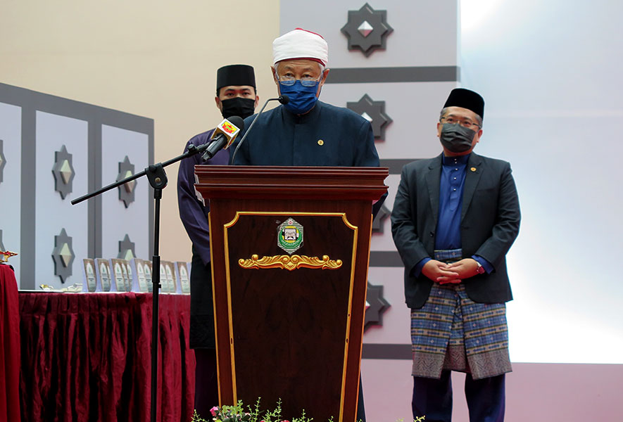 Ucapan Penuh YB Pehin Mufti di Majlis Pelancaran Buku-Buku Terbaharu Terbitan UNISSA 2021