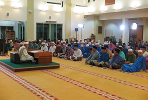 Majlis Ceramah Khas Dan Penyampaian Surat Lantikan Jawatankuasa Takmir Masjid Pg Muda ‘Abdul Mateen