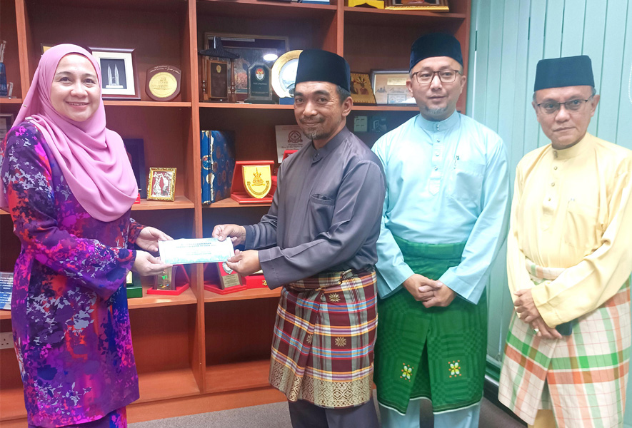 Penyerahan Sumbangan Jabatan Mufti Kerajaan kepada Tabung Kemanusiaan Rakyat Palestin di Gaza 2023